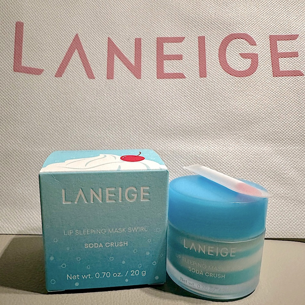 Laneige Lip Sleeping Mask Swirl in Soda Crush